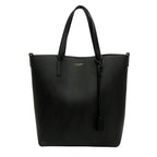 Saint Laurent Paris Tote Toy Shopping Black Leather