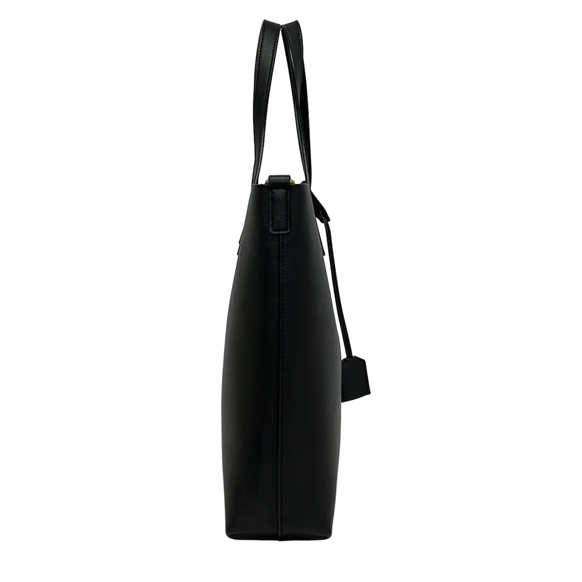 Saint Laurent Paris Tote Toy Shopping Black Leather — view 2