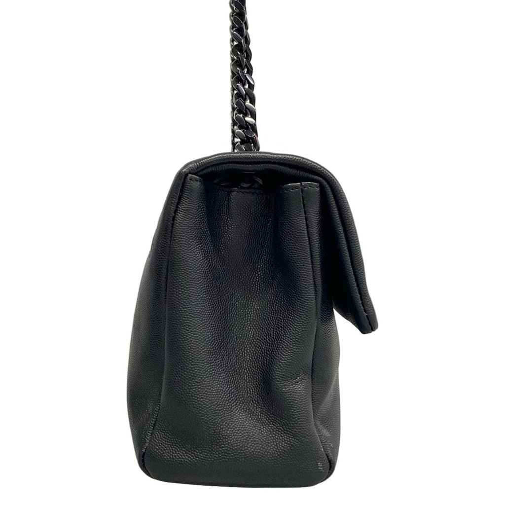 Saint Laurent Paris Shoulder Bag West Hollywood Black Leather — view 2