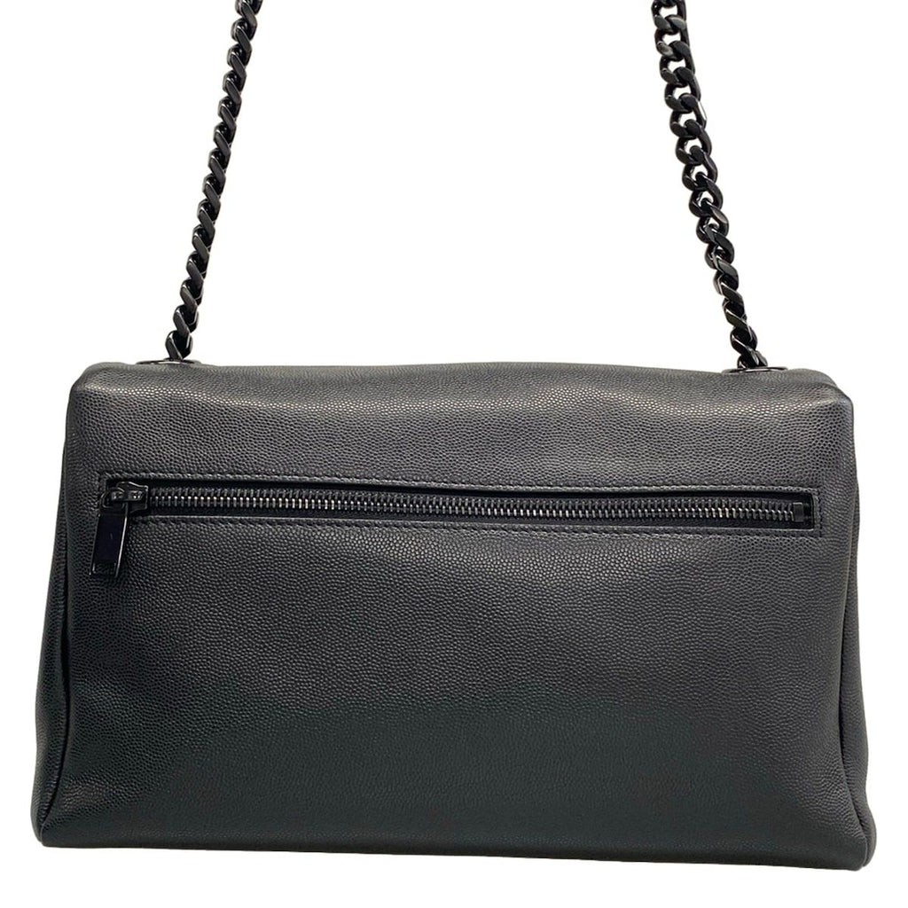 Saint Laurent Paris Shoulder Bag West Hollywood Black Leather — view 3