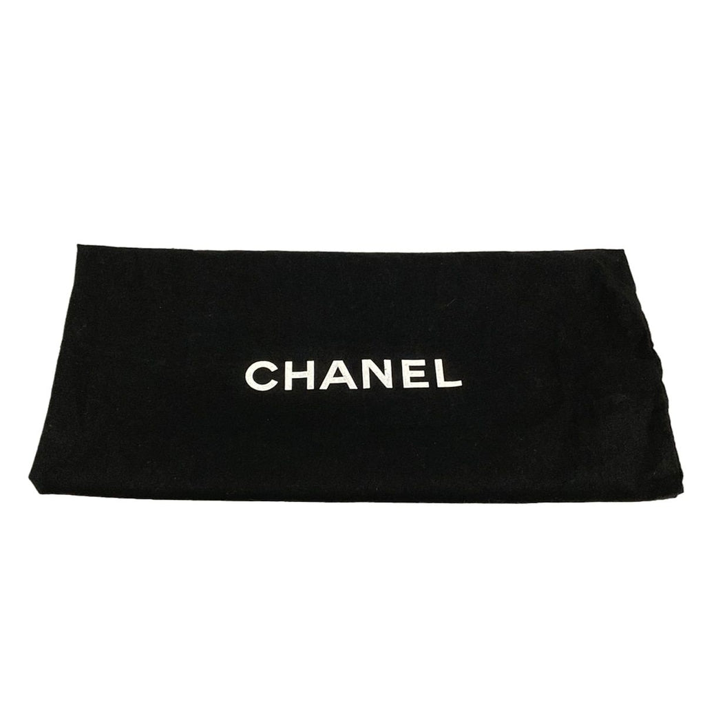 Chanel Shoulder Bag New Travel Line Beige White Chain Matte Silver Flap Leather — view 8