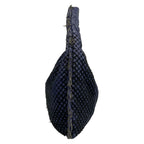Bottega Veneta Handbag Blue Black Leather — view 4