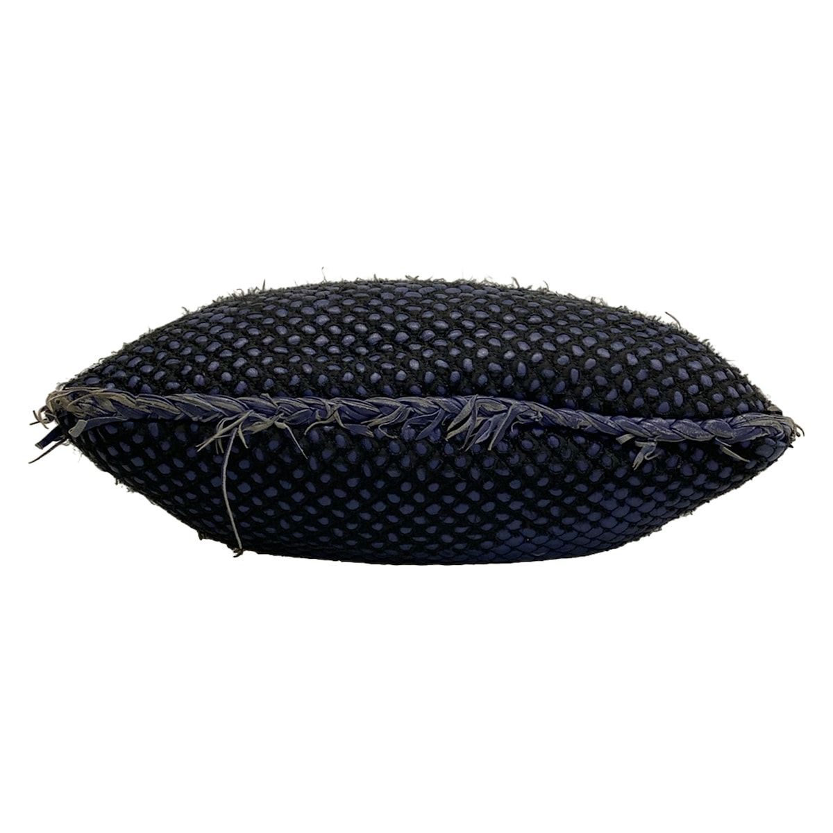 Bottega Veneta Handbag Blue Black Leather — view 5