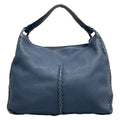 Bottega Veneta Handbag Blue Leather