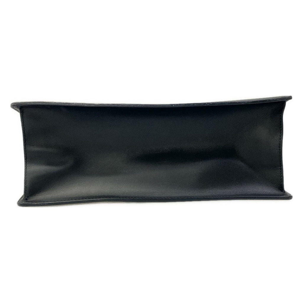 Gucci Handbag Sylvie Dark Navy Green Red Leather — view 5