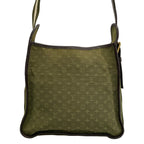 Louis Vuitton Shoulder Bag Monogram Mini Besace Marie Kate Khaki Cotton — view 3