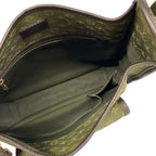 Louis Vuitton Shoulder Bag Monogram Mini Besace Marie Kate Khaki Cotton — view 7