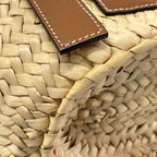 Loewe Tote Basket Small Natural Tan Leather — view 6