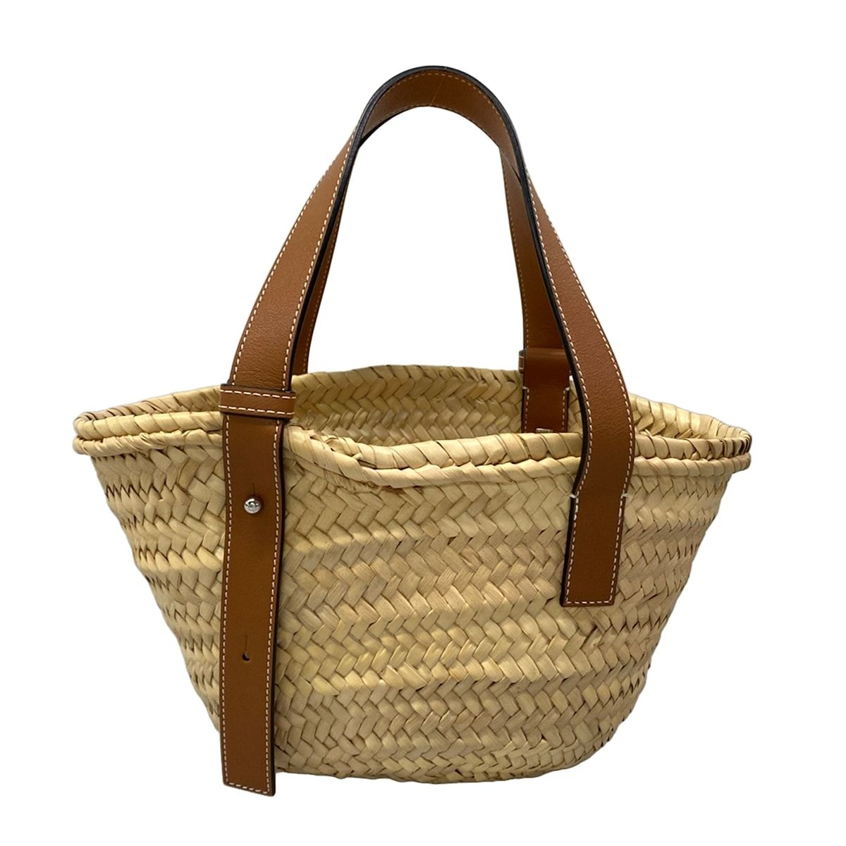 Loewe Tote Basket Small Natural Tan Leather — view 3