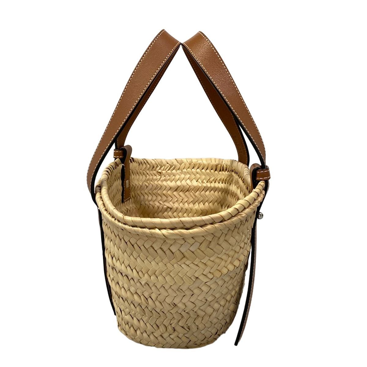 Loewe Tote Basket Small Natural Tan Leather — view 4