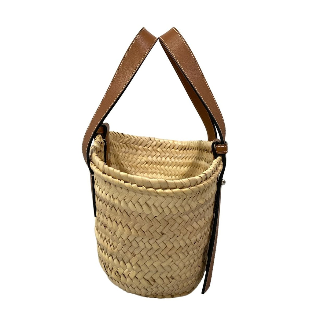 Loewe Tote Basket Small Natural Tan Leather — view 2