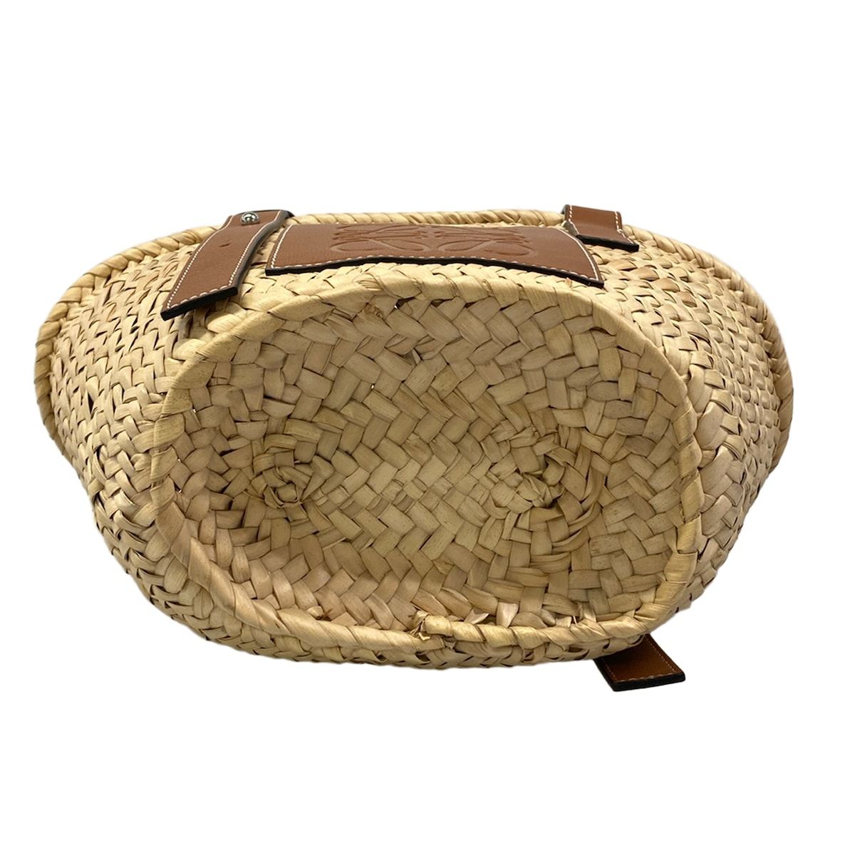 Loewe Tote Basket Small Natural Tan Leather — view 5