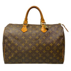 Louis Vuitton Handbag Monogram Speedy 35