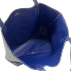 Hermes Tote Double Sens 45 Blue Reversible — view 7