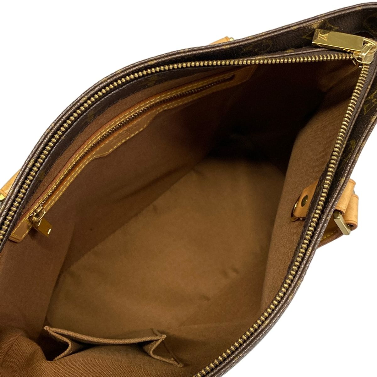 Louis Vuitton Shoulder Bag Monogram Cabas Piano — view 7