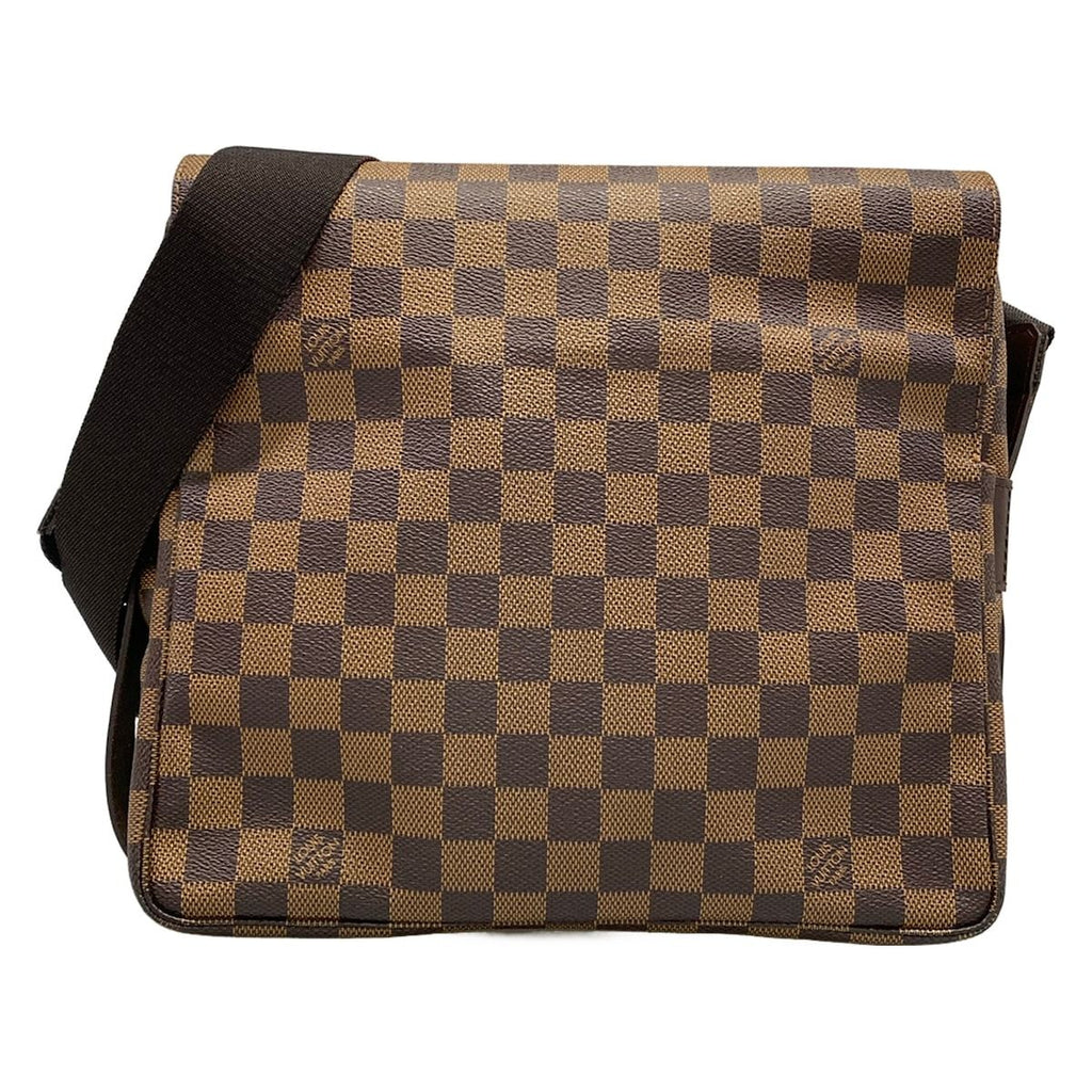 Louis Vuitton Shoulder Bag Damier Naviglio Ebene