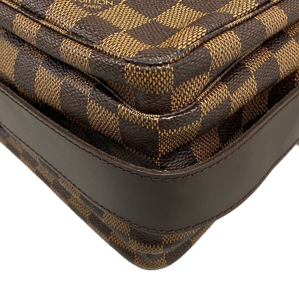 Louis Vuitton Shoulder Bag Damier Naviglio Ebene — view 6