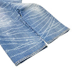 Chanel Jeans 36 S Light Blue Full Length Pearl CC Logo Wide Cotton — view 6
