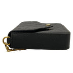 Louis Vuitton Wallet Monogram Empreinte Felice Noir Chain Leather Shoulder — view 8
