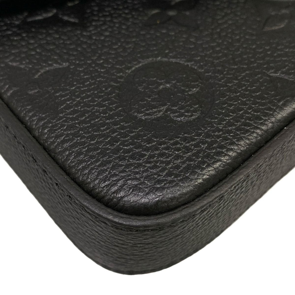 Louis Vuitton Wallet Monogram Empreinte Felice Noir Chain Leather Shoulder — view 7