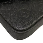 Louis Vuitton Wallet Monogram Empreinte Felice Noir Chain Leather Shoulder — view 7