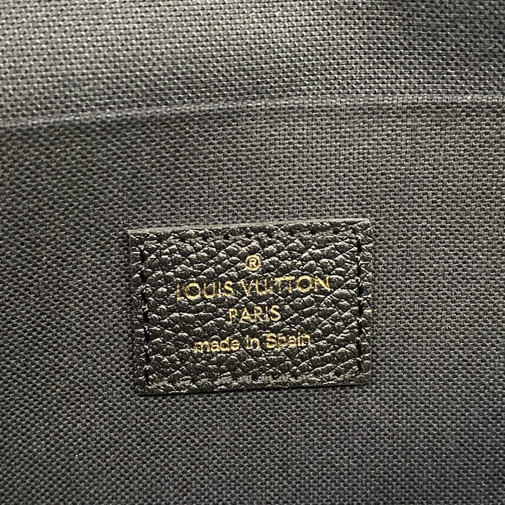 Louis Vuitton Wallet Monogram Empreinte Felice Noir Chain Leather Shoulder — view 5