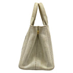 Prada Tote Canapa Ivory — view 4