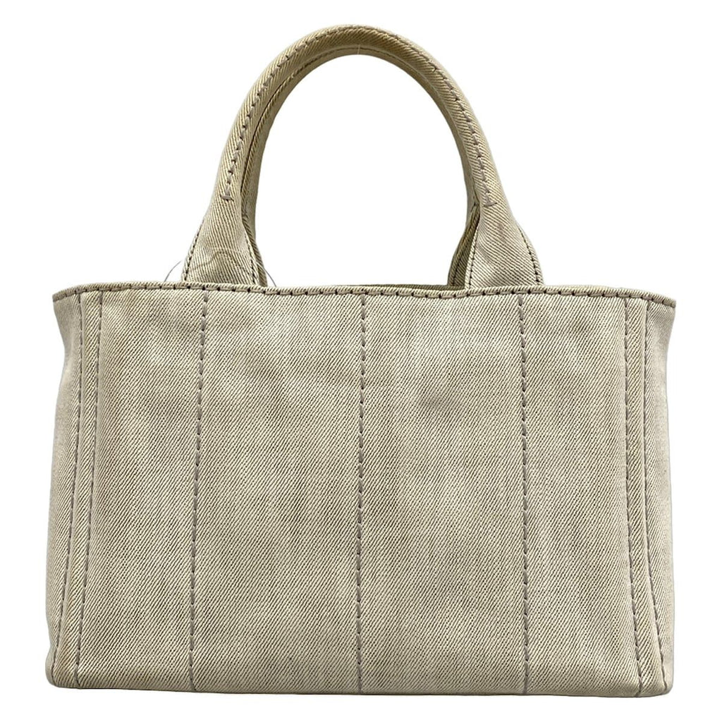 Prada Tote Canapa Ivory — view 3