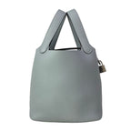 Hermes Handbag Picotin Lock PM Gris Perle Silver — view 3