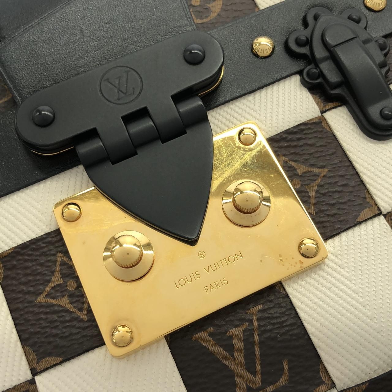Louis Vuitton Monogram Petite Malle Shoulder — view 4