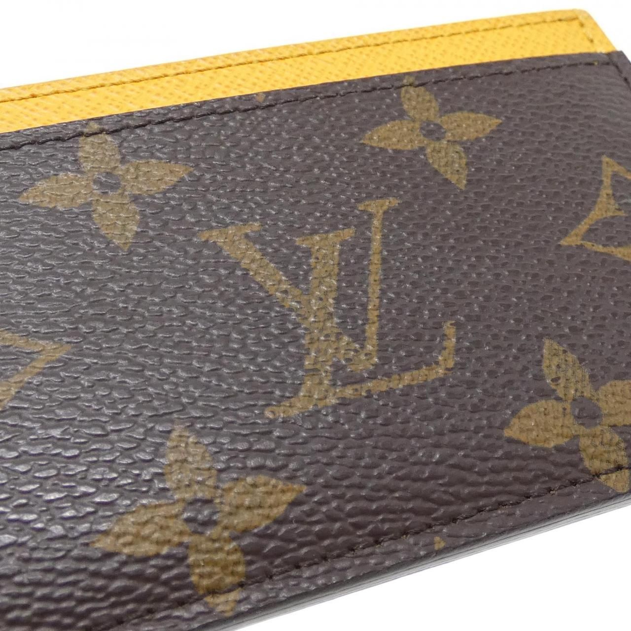 Louis Vuitton Monogram Card Holder Sampur Case — view 3