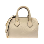 Louis Vuitton Monogram Empreinte Speedy Bandouliere 20 Boston