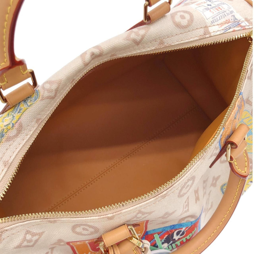 Louis Vuitton Monogram Dune Speedy Soft 30 Boston — view 8