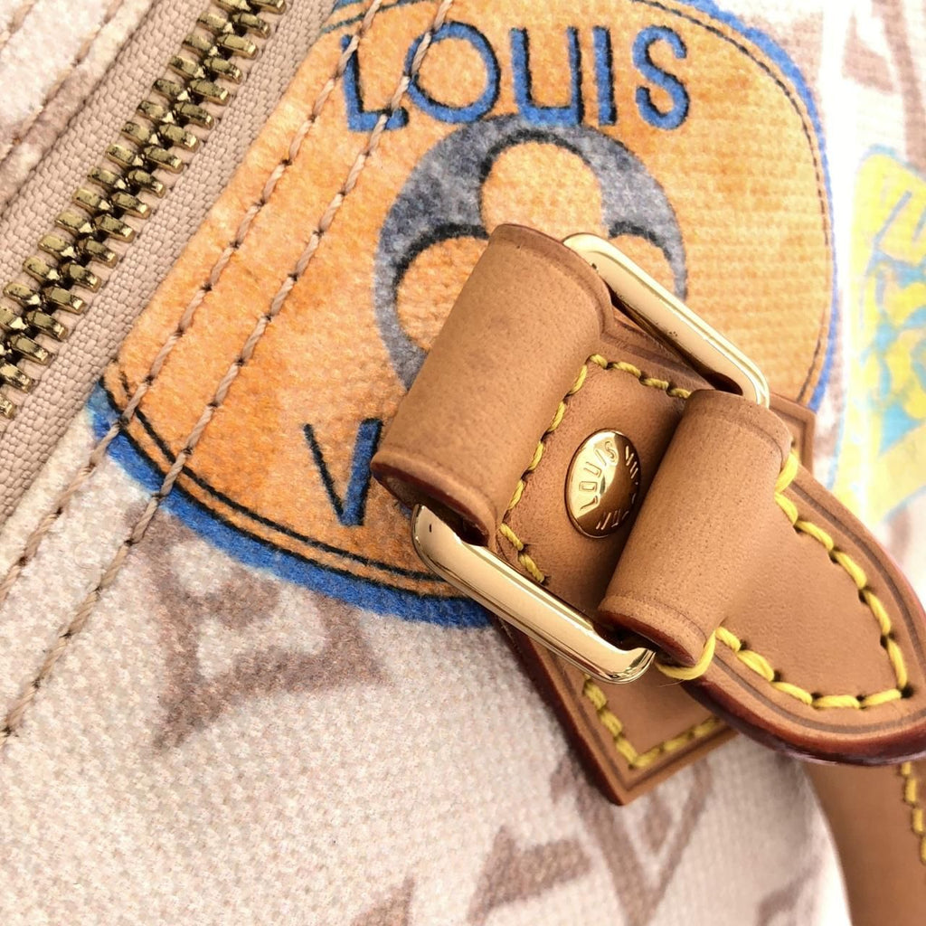 Louis Vuitton Monogram Dune Speedy Soft 30 Boston — view 5