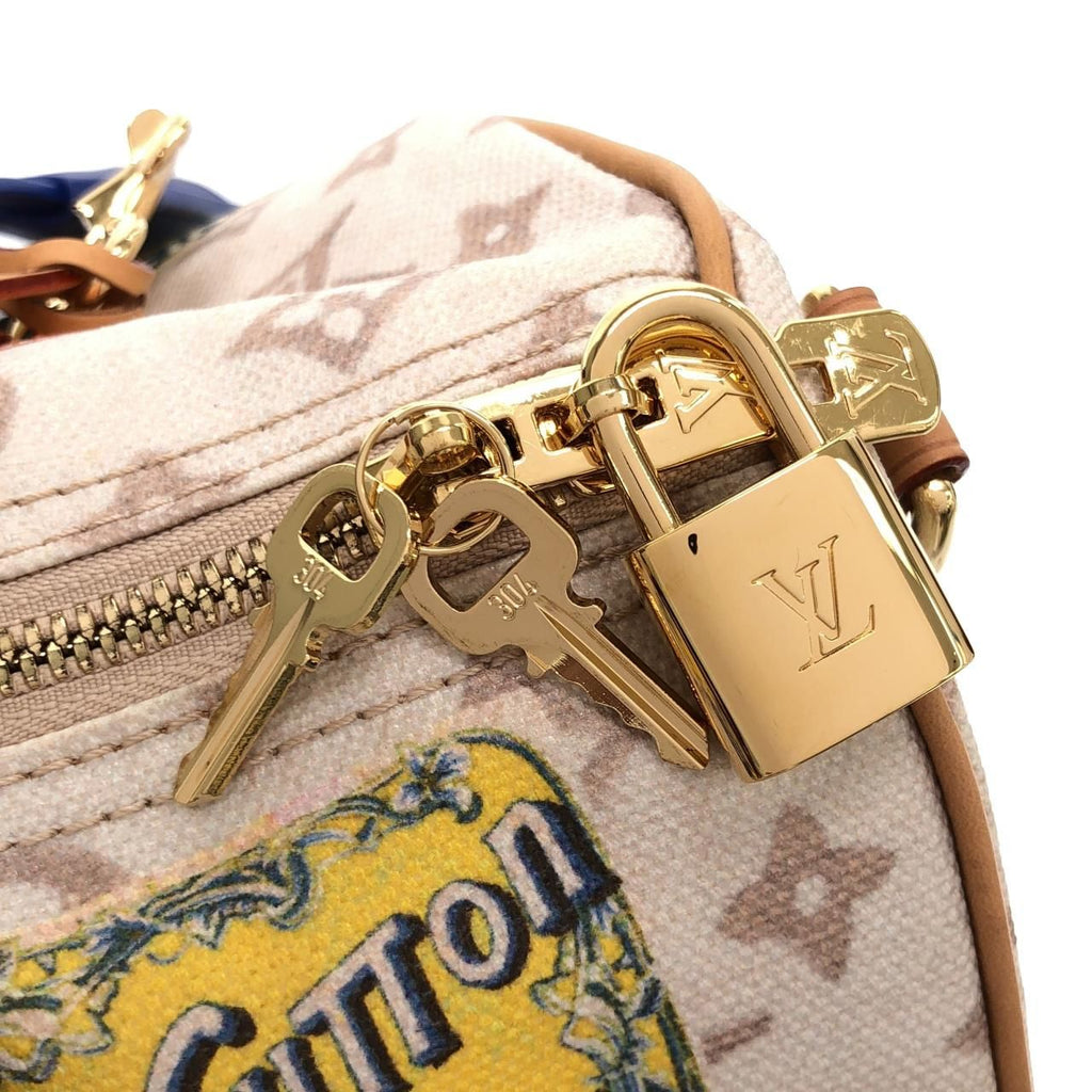 Louis Vuitton Monogram Dune Speedy Soft 30 Boston — view 6