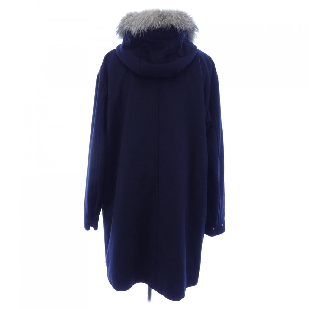 Hermes Coat Navy — view 2