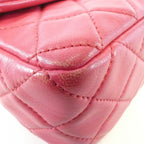 Chanel Shoulder Bag Pink — view 3