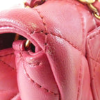 Chanel Shoulder Bag Pink — view 5