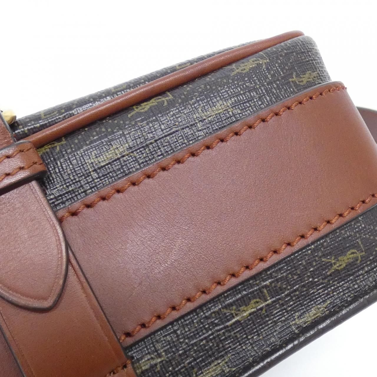 Saint Laurent Monogram Satchel Shoulder — view 3