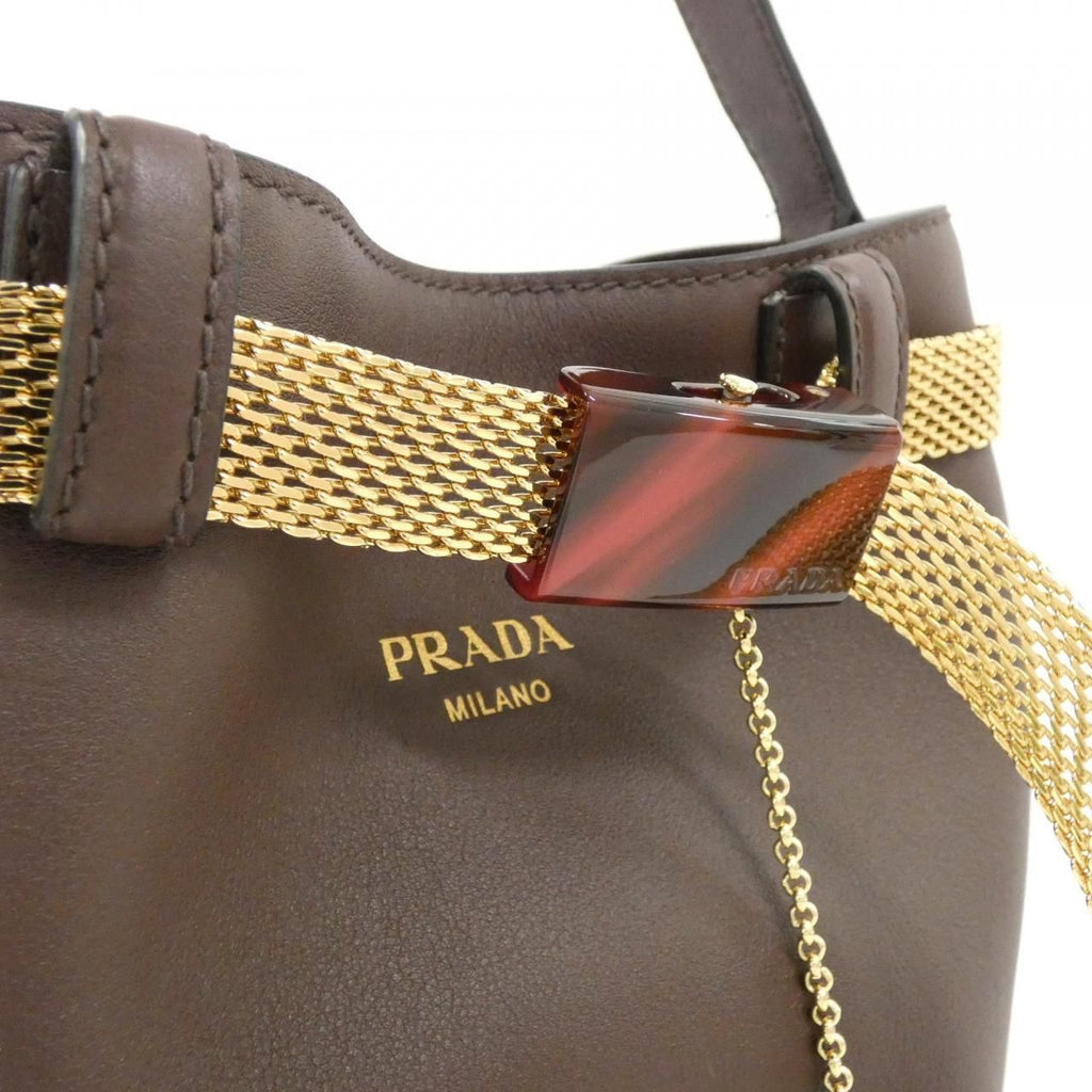 Prada Shoulder Bag Gold — view 5