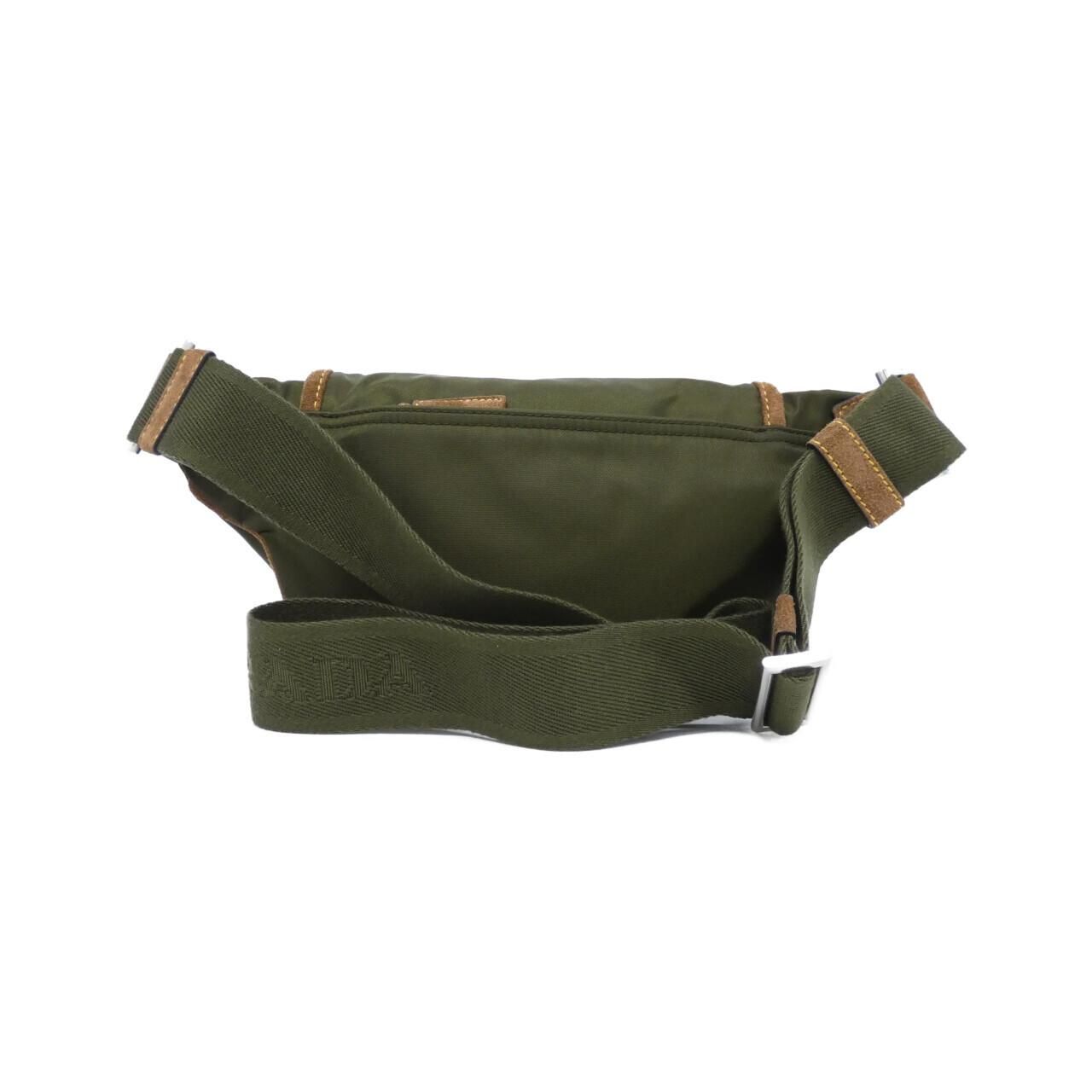 Prada Waist Bag Belt Bag Silver — view 2