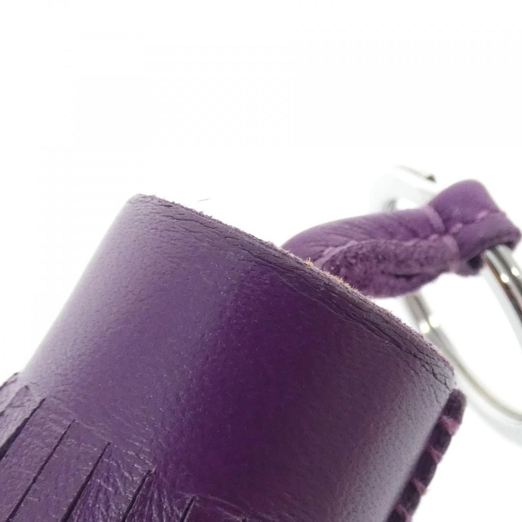 Hermes Carmen Tricolor Key Ring Key Holder — view 6