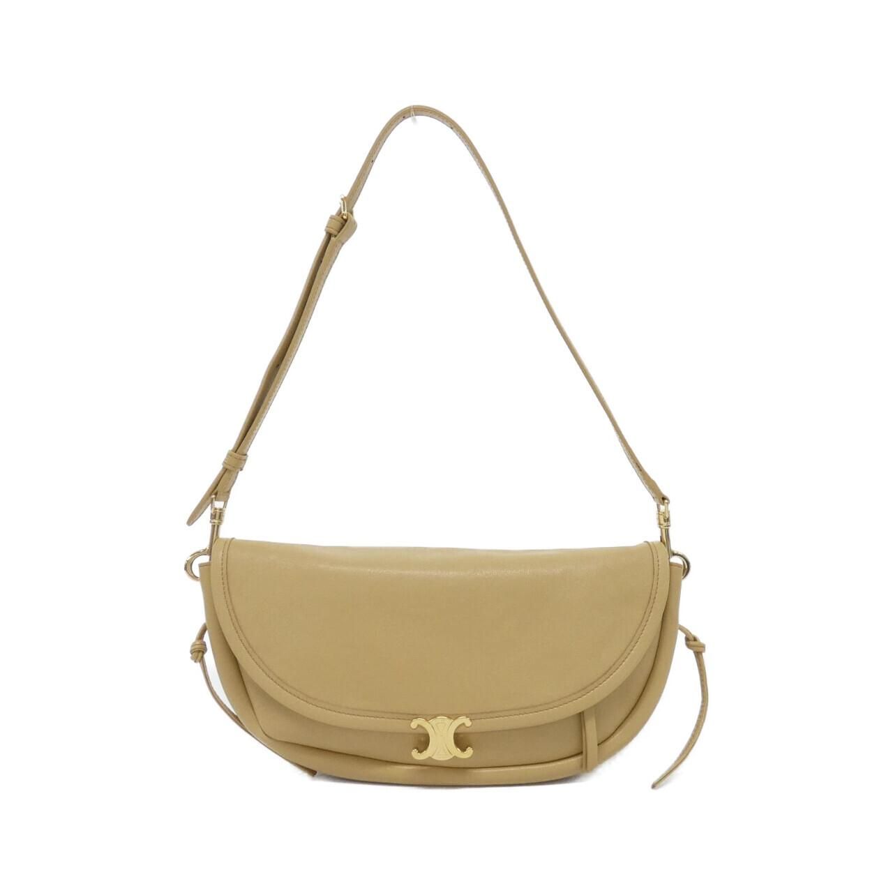 Celine Little Half Moon Soft Triomphe Shoulder