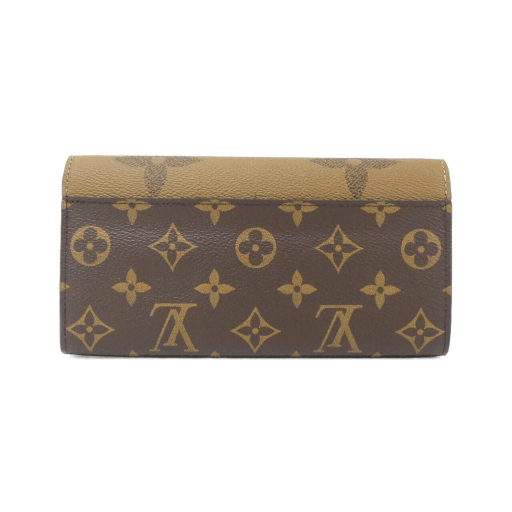 Louis Vuitton Monogram Giant Portefeuille Sarah Wallet — view 2