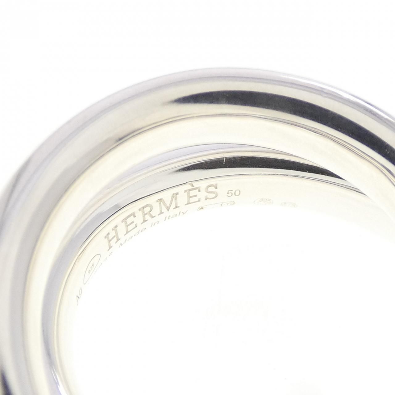 Hermes Vertige Ring Silver — view 4