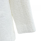 Chanel Collarless Jacket White — view 7