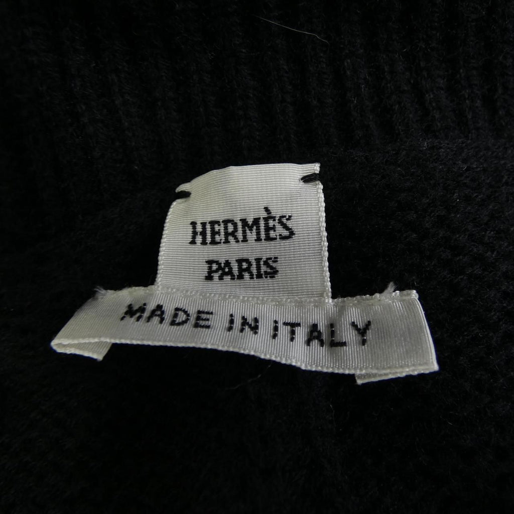 Hermes Knit Sweater Black — view 4