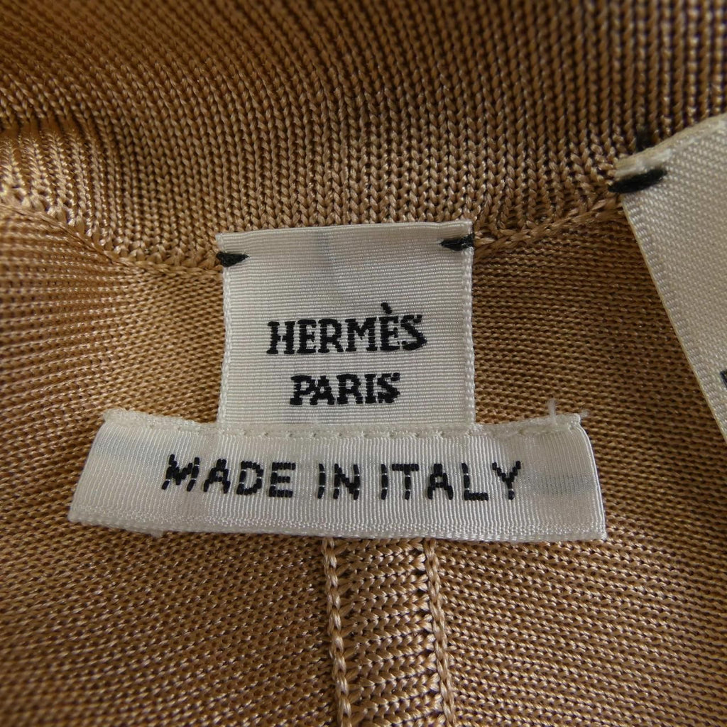Hermes en Desordre Finesse Twill Raine Long Cardigan — view 4