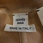 Hermes en Desordre Finesse Twill Raine Long Cardigan — view 4
