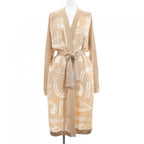 Hermes en Desordre Finesse Twill Raine Long Cardigan